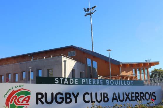 Le stade Pierre Bouillot du Rugby Club Auxerrois